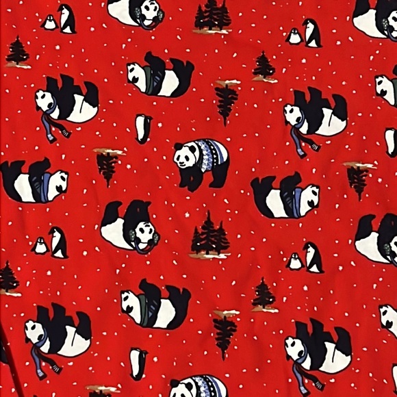 Amazon Essentials Red Panda PJ Set- Size M- NWT - Picture 3 of 11